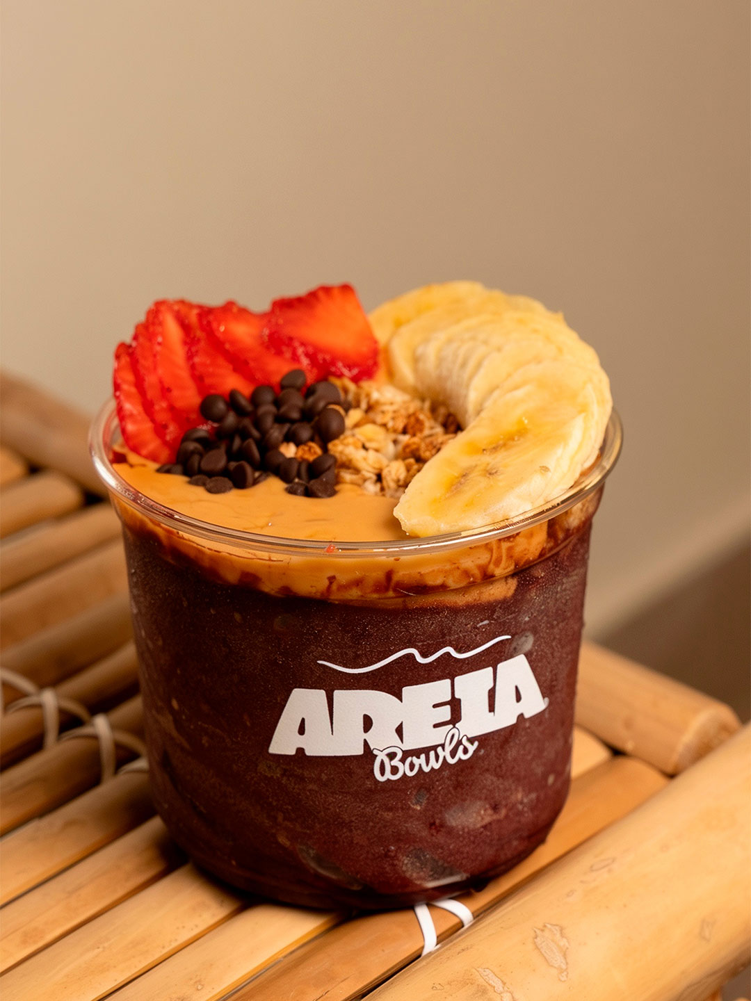 Bowl de fruta tropical